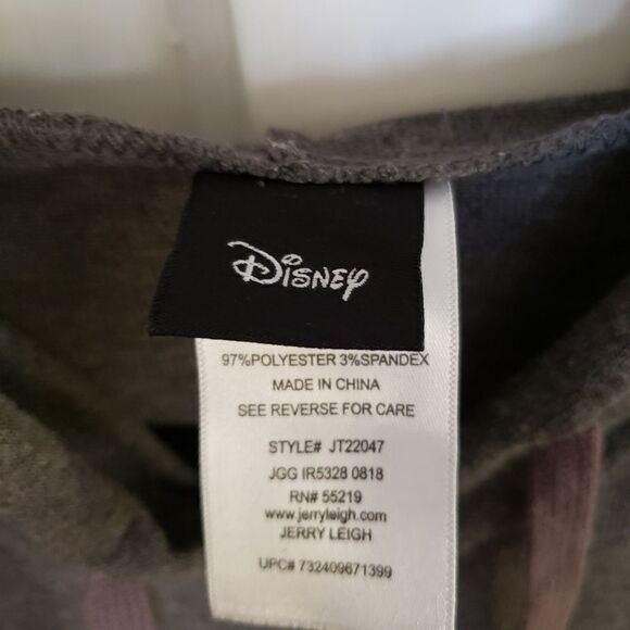 Disney Minnie Mouse Hooded Long Sleeve Kangaroo Pocket Top Size XL Juniors - Picture 5 of 7